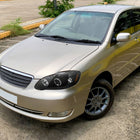 2003-2008 Toyota Corolla Dual Halo Projector Headlights (Matte Black Housing/Clear Lens)