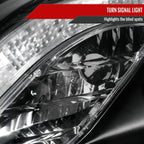 2011-2013 Toyota Corolla Projector Headlights w/ LED Light Strip (Matte Black Housing/Clear Lens)