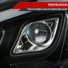 2007-2011 Honda CRV LED Bar Projector Headlights (Matte Black Housing/Clear Lens)