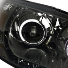 2004-2005 Honda Civic Projector Headlights w/ LED Light Strip - Chrome/Smoke Lens