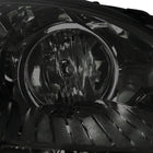 2004-2005 Honda Civic Projector Headlights w/ LED Light Strip - Chrome/Smoke Lens