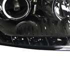 2004-2005 Honda Civic Projector Headlights w/ LED Light Strip - Chrome/Smoke Lens