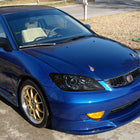 2004-2005 Honda Civic Projector Headlights w/ LED Light Strip - Chrome/Smoke Lens