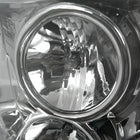 2006-2011 Honda Civic Coupe Projector Headlights w/ LED Light Strips - Chrome/Clear Lens