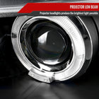 2006-2011 Honda Civic Coupe Dual Halo Projector Headlights (Matte Black Housing/Clear Lens)