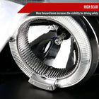 2006-2011 Honda Civic Coupe Dual Halo Projector Headlights (Matte Black Housing/Clear Lens)