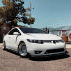 2006-2011 Honda Civic Coupe Dual Halo Projector Headlights (Matte Black Housing/Clear Lens)