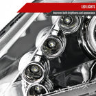 2006-2011 Honda Civic Sedan Dual Halo Projector Headlights (Chrome Housing/Clear Lens)