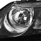 2006-2011 Honda Civic Sedan Retro Style Projector Headlights - Matte Black/Clear Lens