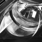 2006-2011 Honda Civic Sedan Retro Style Projector Headlights - Matte Black/Clear Lens