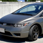 2006-2011 Honda Civic Sedan Retro Style Projector Headlights - Matte Black/Clear Lens