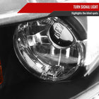2006-2011 Honda Civic Sedan Dual Halo Projector Headlights (Matte Black Housing/Clear Lens)