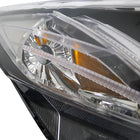 2012-2013 Honda Civic Coupe/ 2012-2015 Civic Sedan Dual Halo LED Bar Projector Headlights - Matte Black/Clear Lens