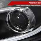2012-2013 Honda Civic Coupe/2012-2015 Civic Sedan LED Bar Projector Headlights (Matte Black Housing/Clear Lens)