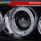 1992-1995 Honda Civic Dual Halo Projector Headlights (Glossy Black Housing/Smoke Lens)