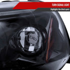 1999-2000 Honda Civic Dual Halo Projector Headlights (Glossy Black Housing/Smoke Lens)