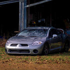 2006-2011 Mitsubishi Eclipse Dual Halo Projector Headlights (Chrome Housing/Clear Lens)