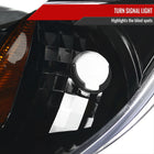2006-2011 Mitsubishi Eclipse Dual Halo Projector Headlights (Jet Black Housing/Clear Lens)