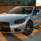 2006-2012 Mitsubishi Eclipse Dual Halo Projector Headlights (Glossy Black Housing/Smoke Lens)