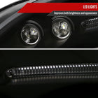 2006-2011 Mitsubishi Eclipse Dual Halo Projector Headlights (Matte Black Housing/Clear Lens)