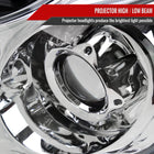 2008-2013 Infiniti G37/2014-2015 Q60 2 Door Coupe/Convertible Factory Style Projector Headlights (Chrome Housing/Clear Lens)
