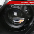 2008-2013 Infiniti G37/2014-2015 Q60 2 Door Coupe/Convertible Factory Style Projector Headlights (Matte Black Housing/Clear Lens)