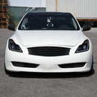 2008-2013 Infiniti G37/2014-2015 Q60 Coupe/Convertible Sequential Switchback LED Turn Signal Projector Headlights (Matte Black Housing/Smoke Lens)