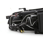 1999-2003 Mitsubishi Galant Dual Halo Projector Headlights (Matte Black Housing/Clear Lens)
