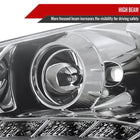 2010-2012 Hyundai Genesis Coupe Projector Headlights w/ SMD LED Light Strip (Chrome Housing/Clear Lens)