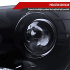 2010-2012 Hyundai Genesis Coupe Projector Headlights w/ SMD LED Light Strip (Glossy Black Housing/Smoke Lens)