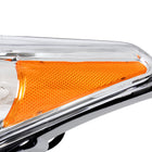2011-2013 Toyota Highlander Projector Headlights w/ SMD LED Light Strip - Chrome/Clear Lens