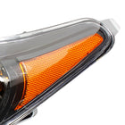 2011-2013 Toyota Highlander Projector Headlights w/ SMD LED Light Strip - Matte Black/Clear Lens