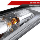 2011-2013 Hyundai Elantra LED Bar Projector Headlights (Chrome Housing/Clear Lens)