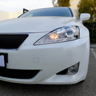 2006-2010 Lexus IS250/IS350 SMD LED Light Strip Projector Headlights (Chrome Housing/Clear Lens)