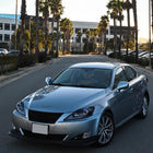 2006-2010 Lexus IS250/IS350 SMD LED Light Strip Projector Headlights w/ LED Turn Signal Lights (Glossy Black Housing/Smoke Lens)