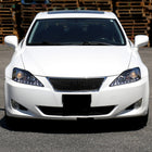 2006-2010 Lexus IS250/IS350 SMD LED Light Strip Projector Headlights w/ LED Turn Signal Lights (Matte Black Housing/Clear Lens)