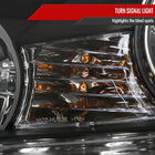 2006-2010 Lexus IS250/IS350 SMD LED Light Strip Projector Headlights w/ LED Turn Signal Lights (Matte Black Housing/Clear Lens)