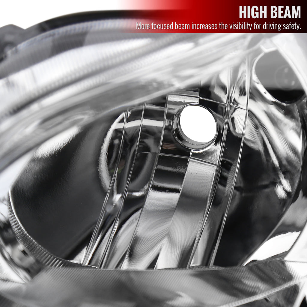 2010-2014 Subaru Legacy/Outback Projector Headlights (Chrome Housing/Clear Lens) - Driver Side Only