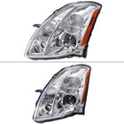 2004-2006 Nissan Maxima Factory Style Projector Headlights - Chrome/Clear Lens
