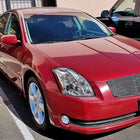 2004-2006 Nissan Maxima Factory Style Projector Headlights - Chrome/Clear Lens