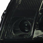2004-2006 Nissan Maxima Factory Style Projector Headlights - Chrome/Smoke Lens