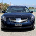 2004-2006 Nissan Maxima Factory Style Projector Headlights - Matte Black/Clear Lens