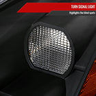 2004-2006 Nissan Maxima Factory Style Projector Headlights - Matte Black/Clear Lens
