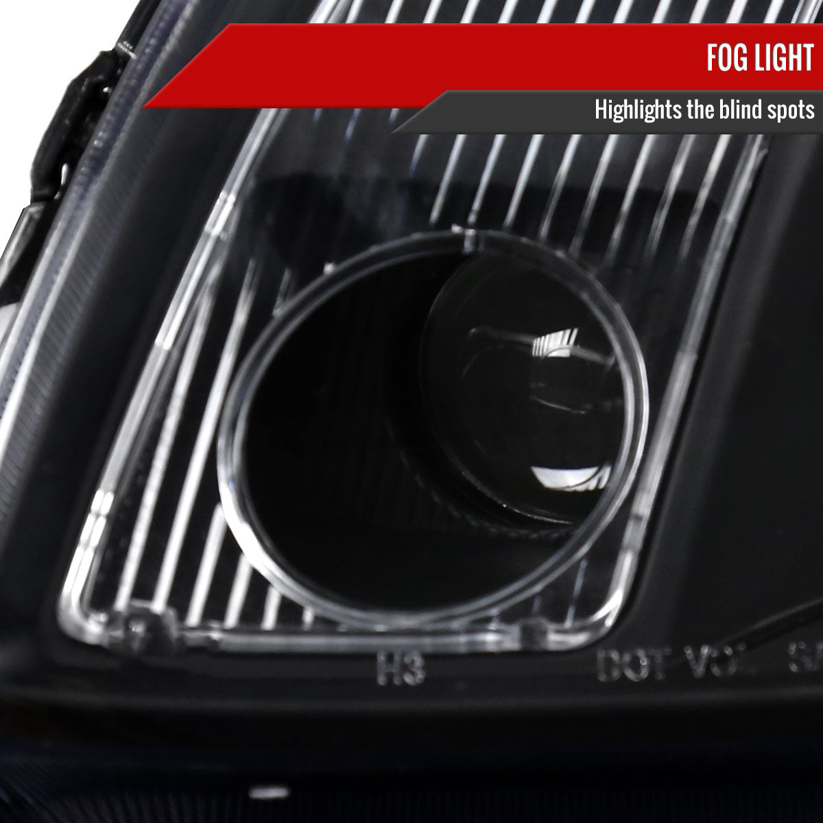2004-2006 Nissan Maxima Factory Style Projector Headlights - Matte Black/Clear Lens