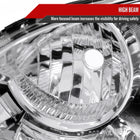 2004-2009 Mazda 3 Sedan Projector Style Headlights (Chrome Housing/Clear Lens)