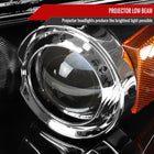 2004-2009 Mazda 3 Sedan Projector Style Headlights (Matte Black Housing/Clear Lens)