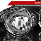 2004-2009 Mazda 3 Sedan Projector Style Headlights (Matte Black Housing/Clear Lens)