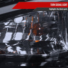 2010-2013 Mazda 3 Projector Headlights w/ LED Light Strip (Glossy Black Housing/Smoke Lens)