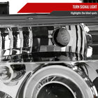 2005-2007 Nissan Pathfinder/ 2005-2008 Frontier Dual Halo Projector Headlights (Chrome Housing/Clear Lens)