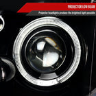 2005-2007 Nissan Pathfinder/ 2005-2008 Frontier Dual Halo Projector Headlights (Jet Black Housing/Clear Lens)